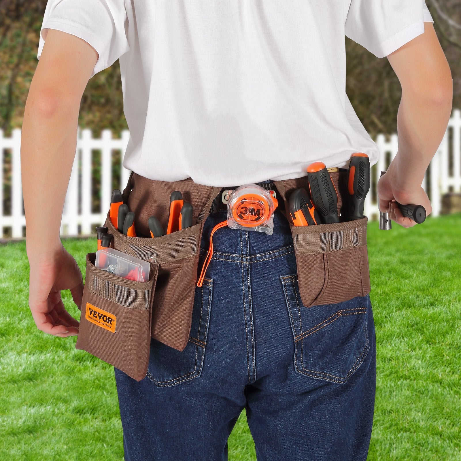 Heavy Duty Adjustable Tool Belt 29–54 in – additional product view