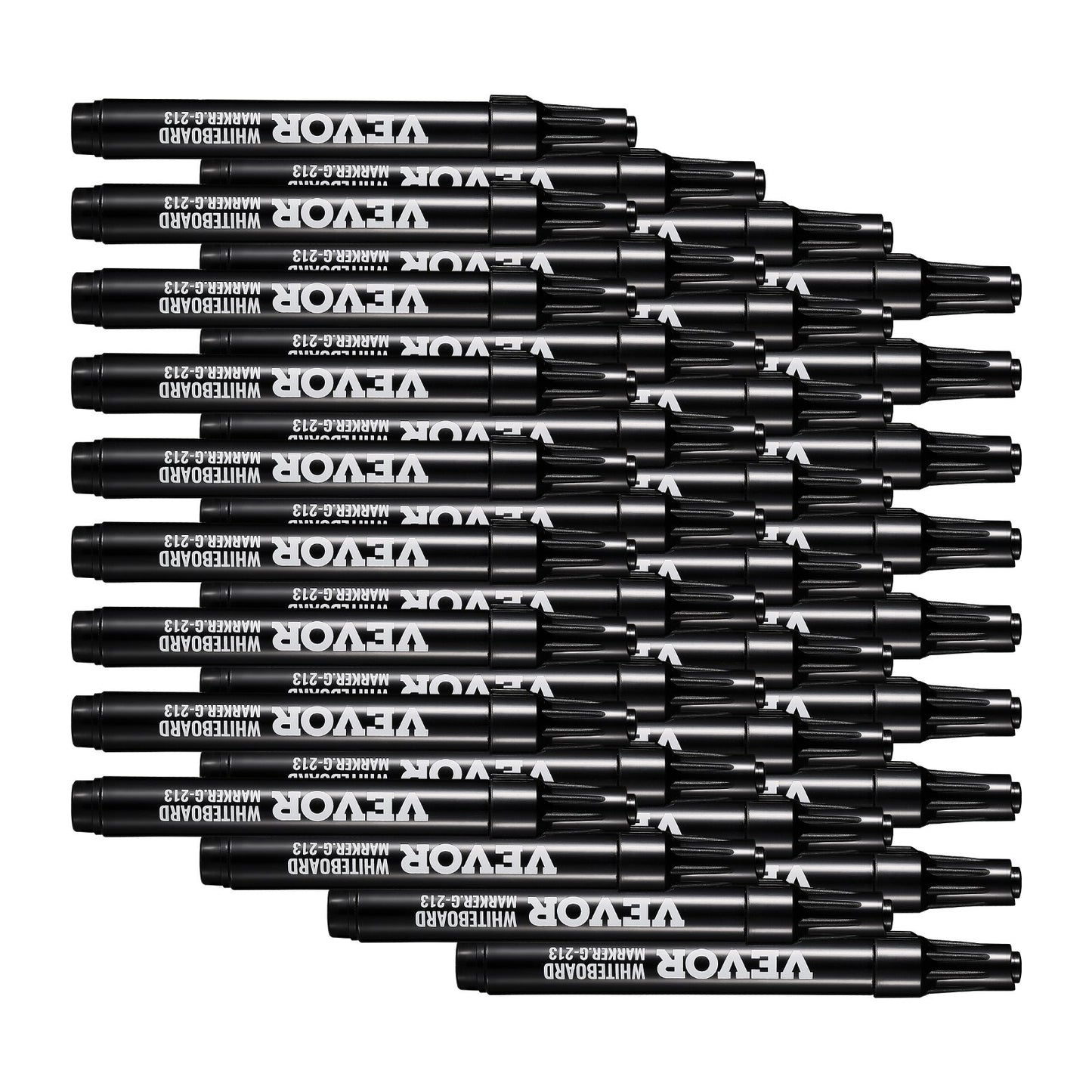 36-Count Black Dry Erase Markers – additional product view
