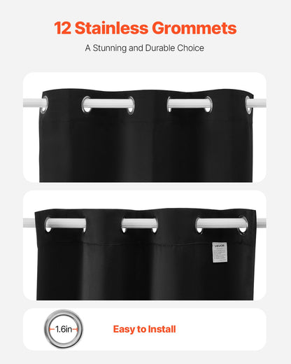 Blackout Curtains 42 x 63 in, 2 Panels – additional product view