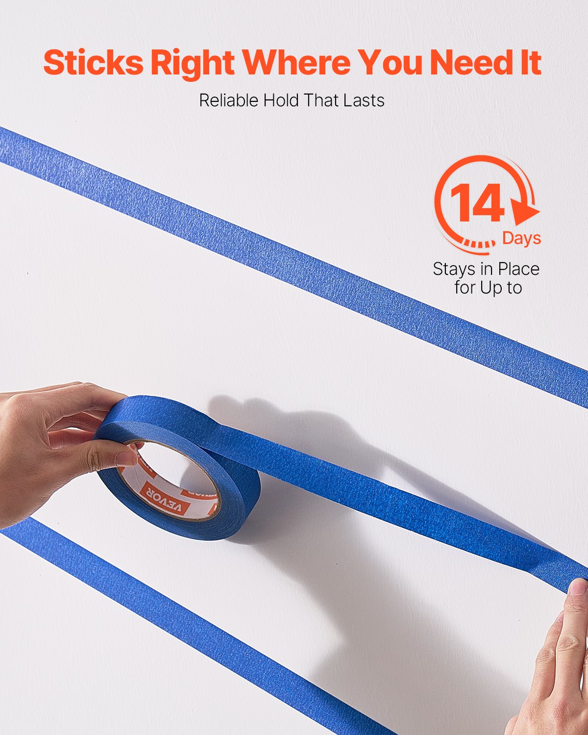 Blue Painter’s Tape 6 Rolls – product detail view
