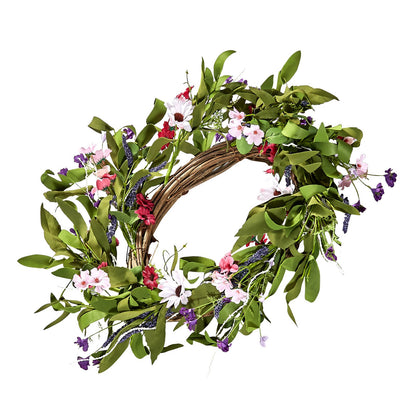 22 in Artificial Daisy Wreath – additional product detail