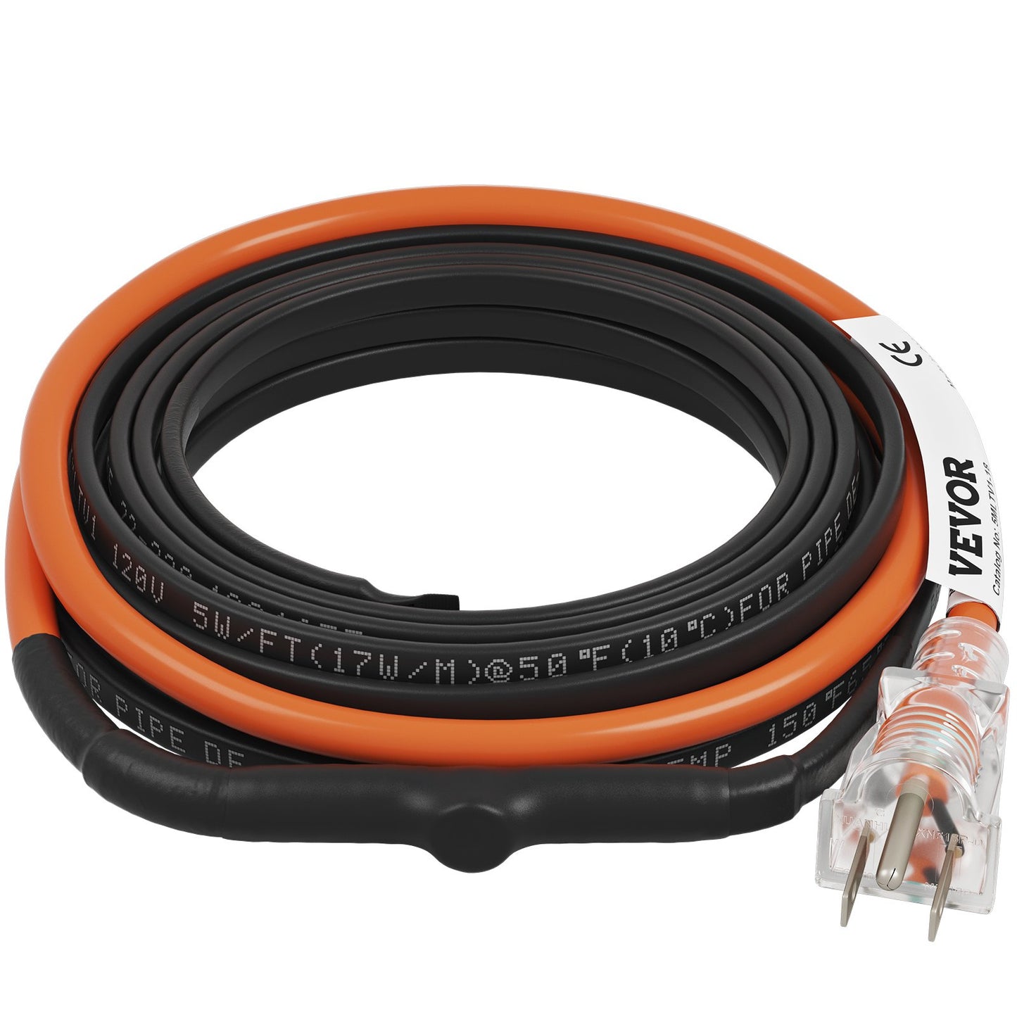 18 ft Self-Regulating Pipe Heating Cable – feature detail view