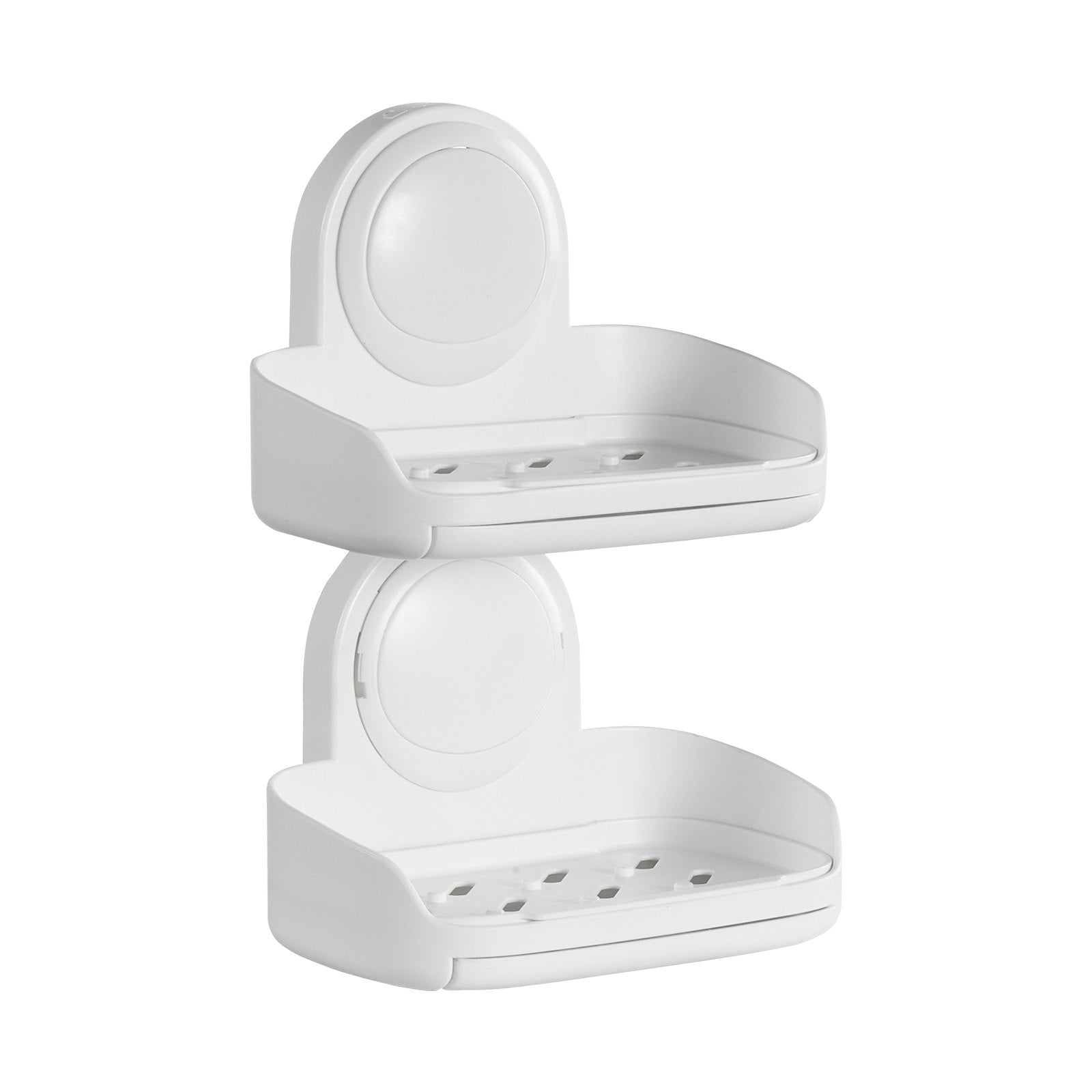 Suction Cup Soap Dish with Drain Tray – product detail view