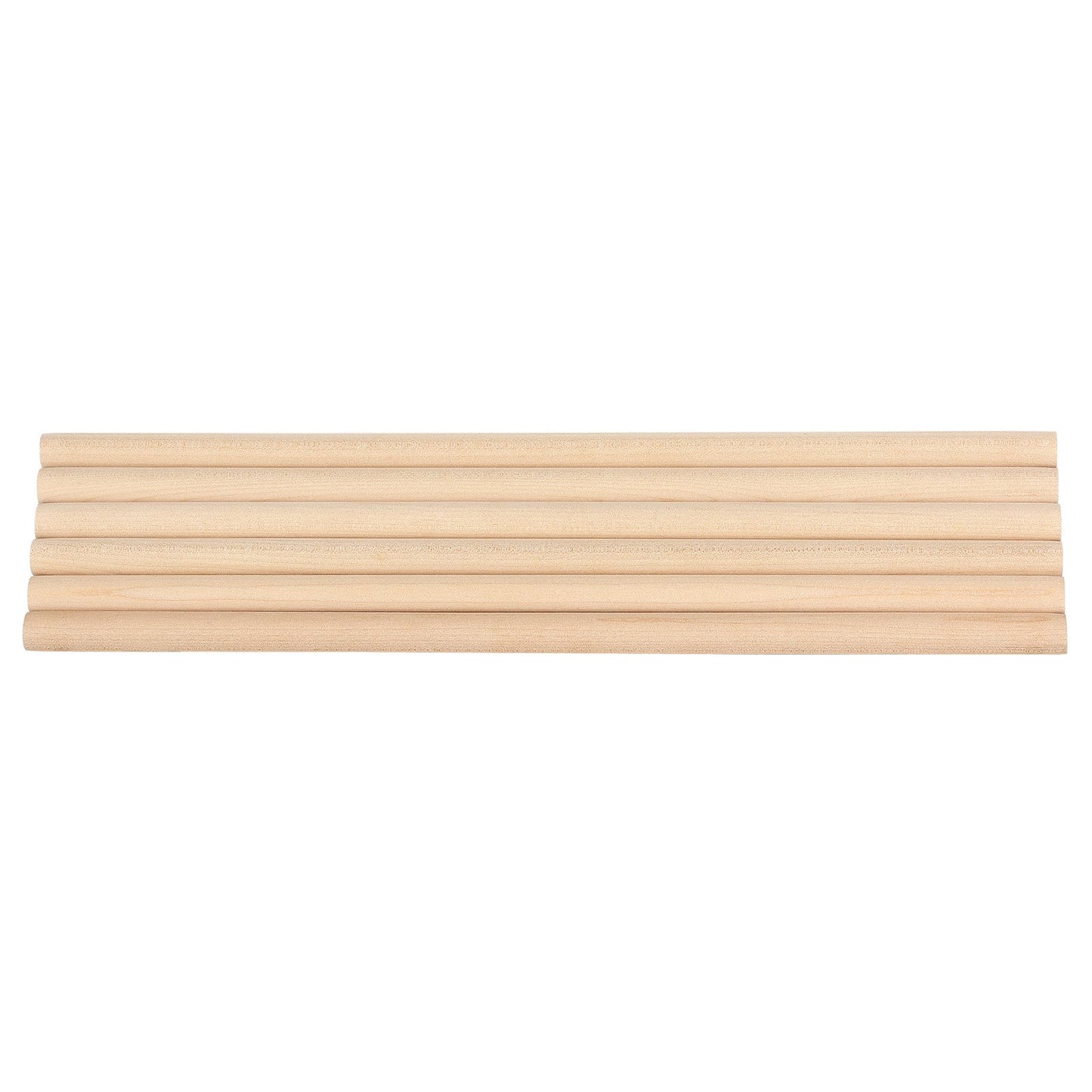25-Pack 12 in Wooden Dowel Rods – alternate angle