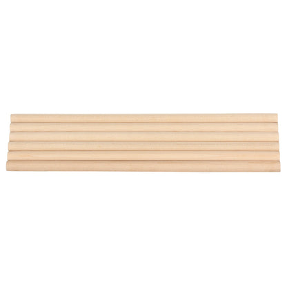 25-Pack 12 in Wooden Dowel Rods – alternate angle