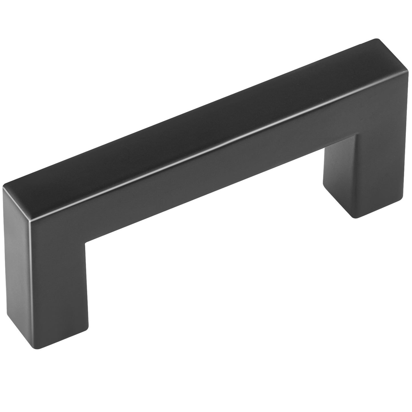 10-Pack 3 in Matte Black Cabinet Pulls – alternate angle
