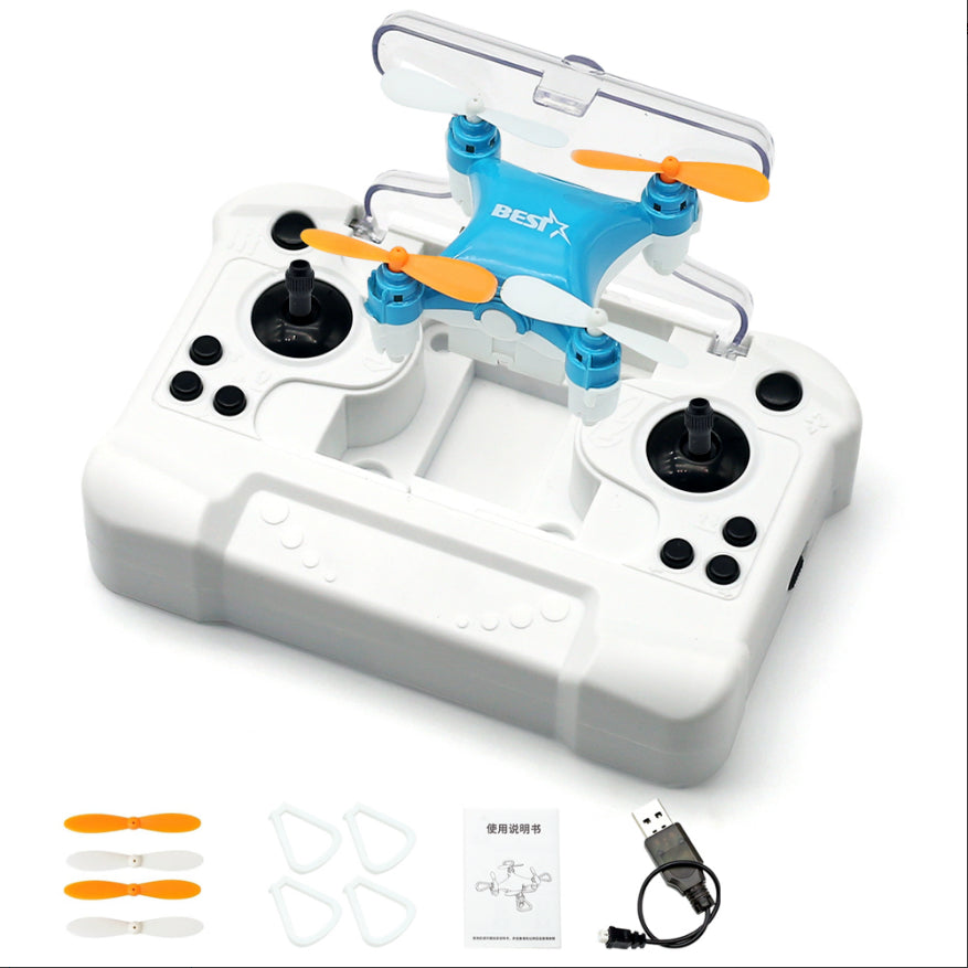Mini Quadcopter Drone with Storage Remote | Beginner RC Toy – in-use product view