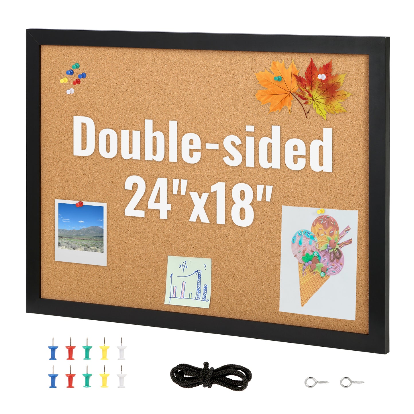 Double-Sided Bulletin Board – additional product view