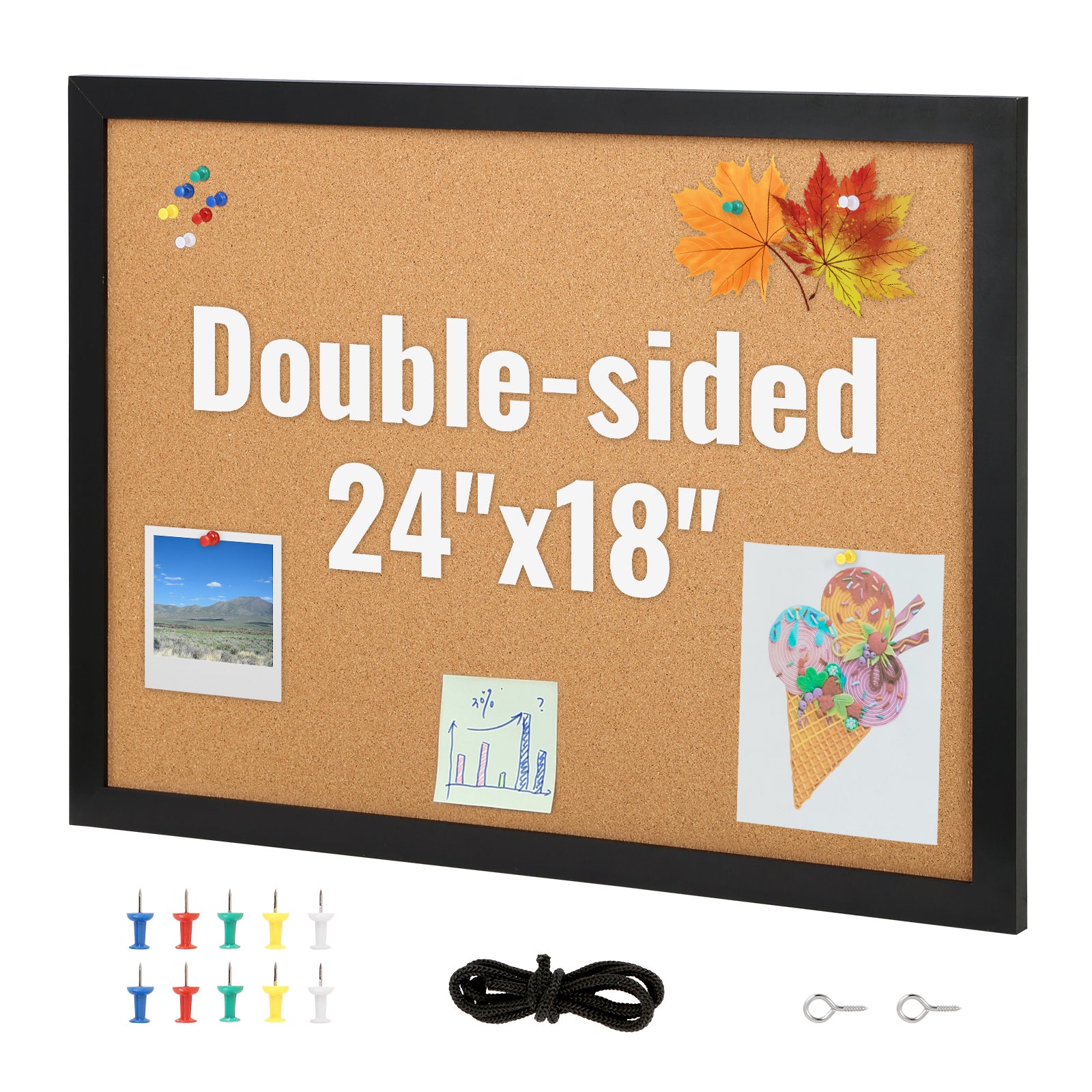Double-Sided Bulletin Board – additional product view