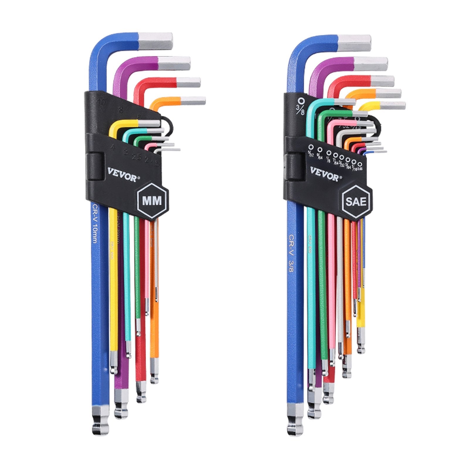 22-Piece SAE and Metric Hex Key Set – additional product view