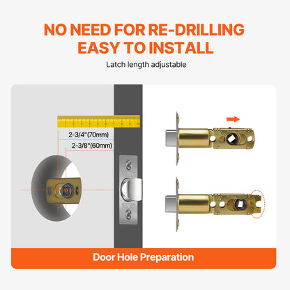 Entry Door Knob and Deadbolt Set – alternate product view