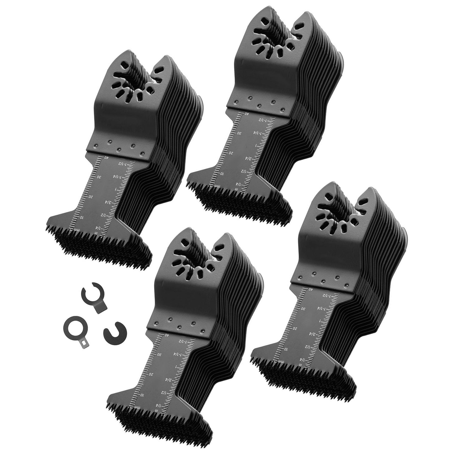 60-Piece Oscillating Saw Blade Set for Wood, Plastic & PVC – main product view