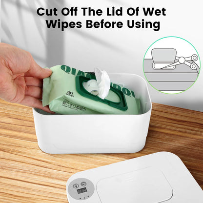 Baby Wipe Warmer with Night Light | 3 Temps, Type-C Powered – additional product view 7
