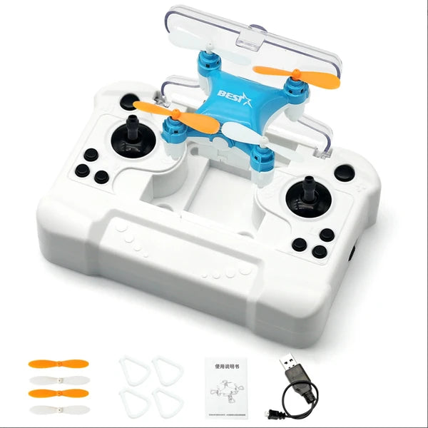 Mini Quadcopter Drone with Storage Remote | Beginner RC Toy – main product view