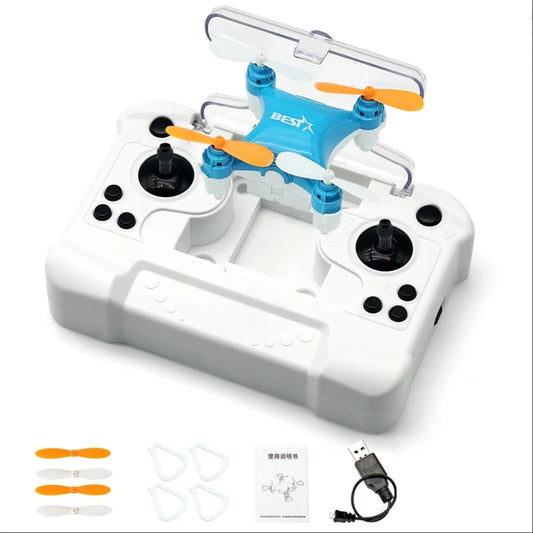 Mini Quadcopter Drone with Storage Remote | Beginner RC Toy – main product view