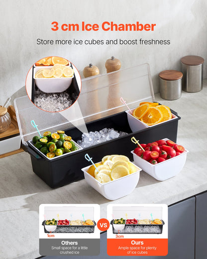 Chilled Condiment Server with Lid – alternate product view
