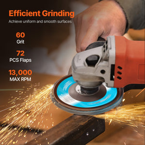 60-Grit Flap Sanding Discs 10 Pack – main product view