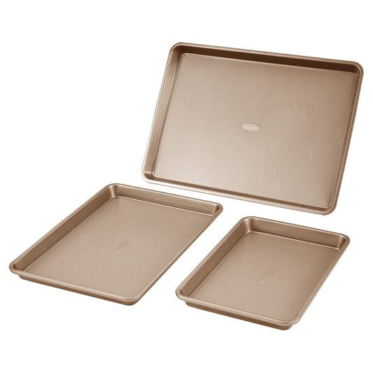 3-Piece Nonstick Baking Pan Set – main product view