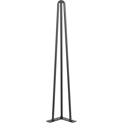 24 in Hairpin Table Legs Set of 4 – alternate angle