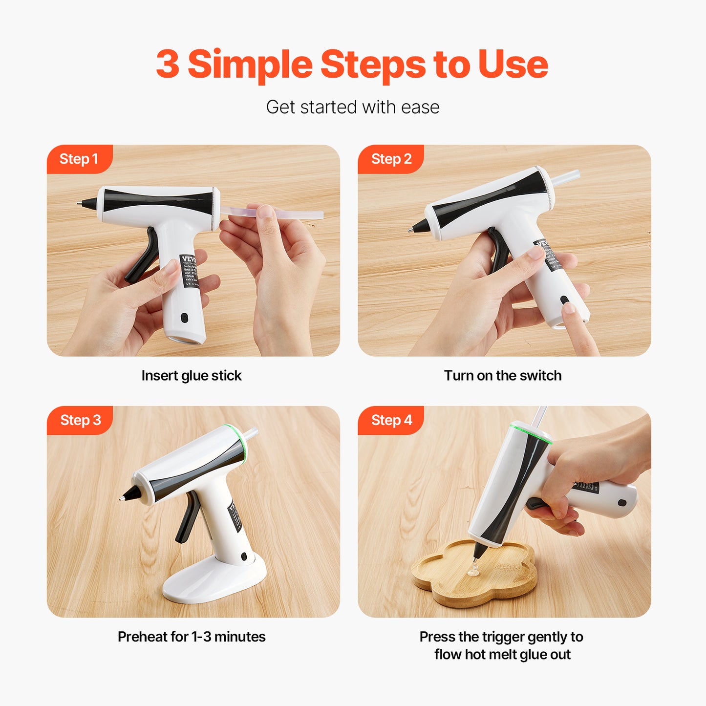 Cordless Hot Glue Gun Kit – alternate product view