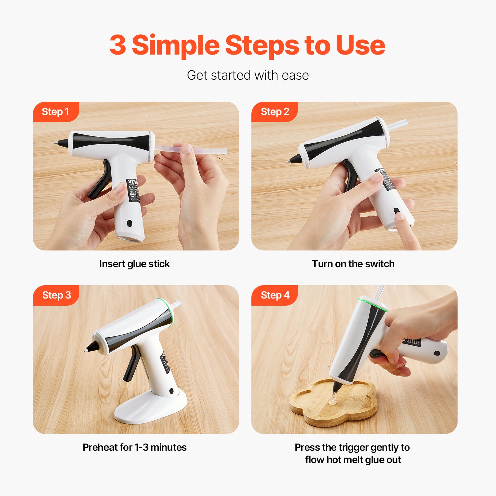 Cordless Hot Glue Gun Kit – alternate product view