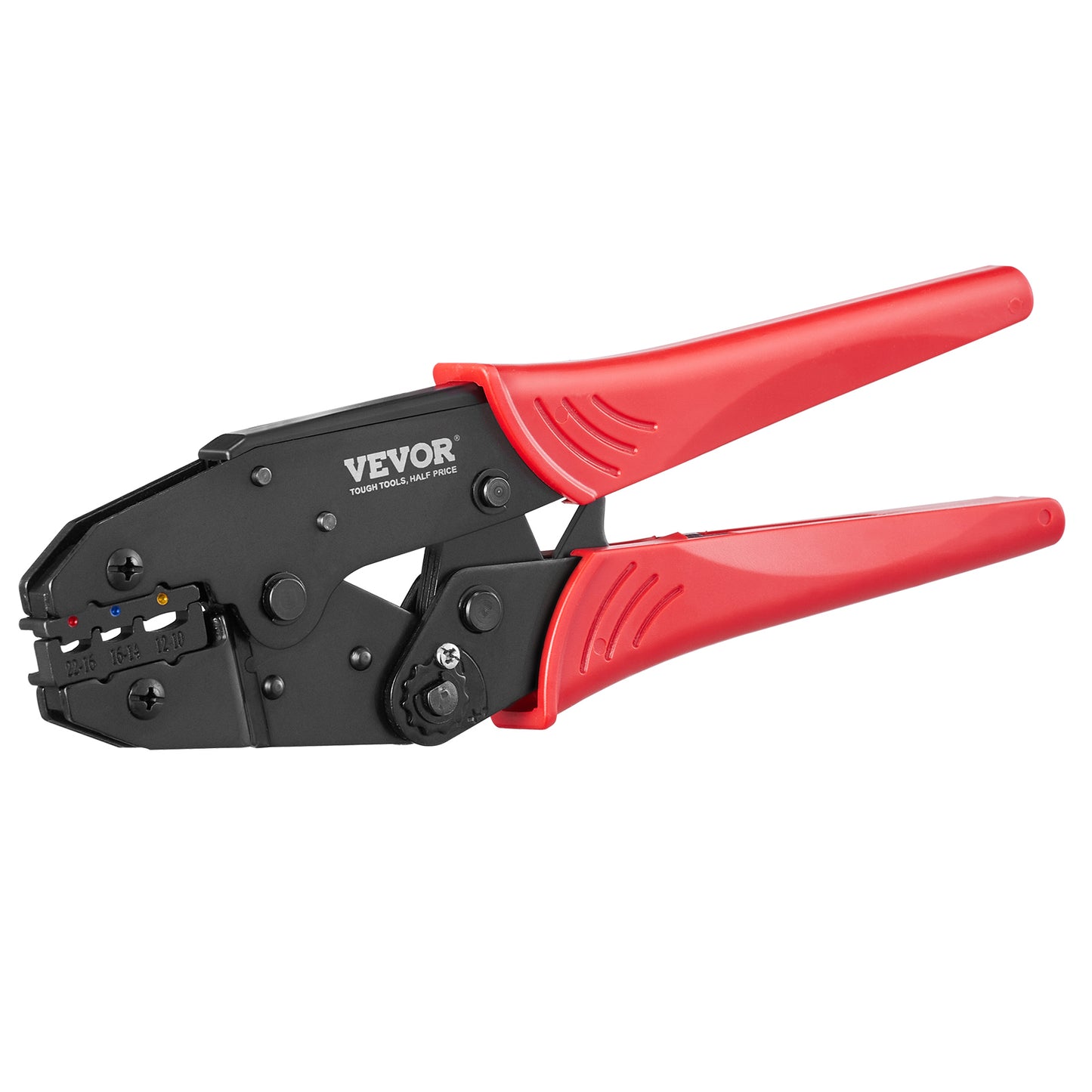 Ratcheting Crimping Tool Set AWG 22-10 – alternate angle