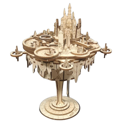 3D Wooden Castle Music Box | You Are My Sunshine DIY Puzzle – alternate product view