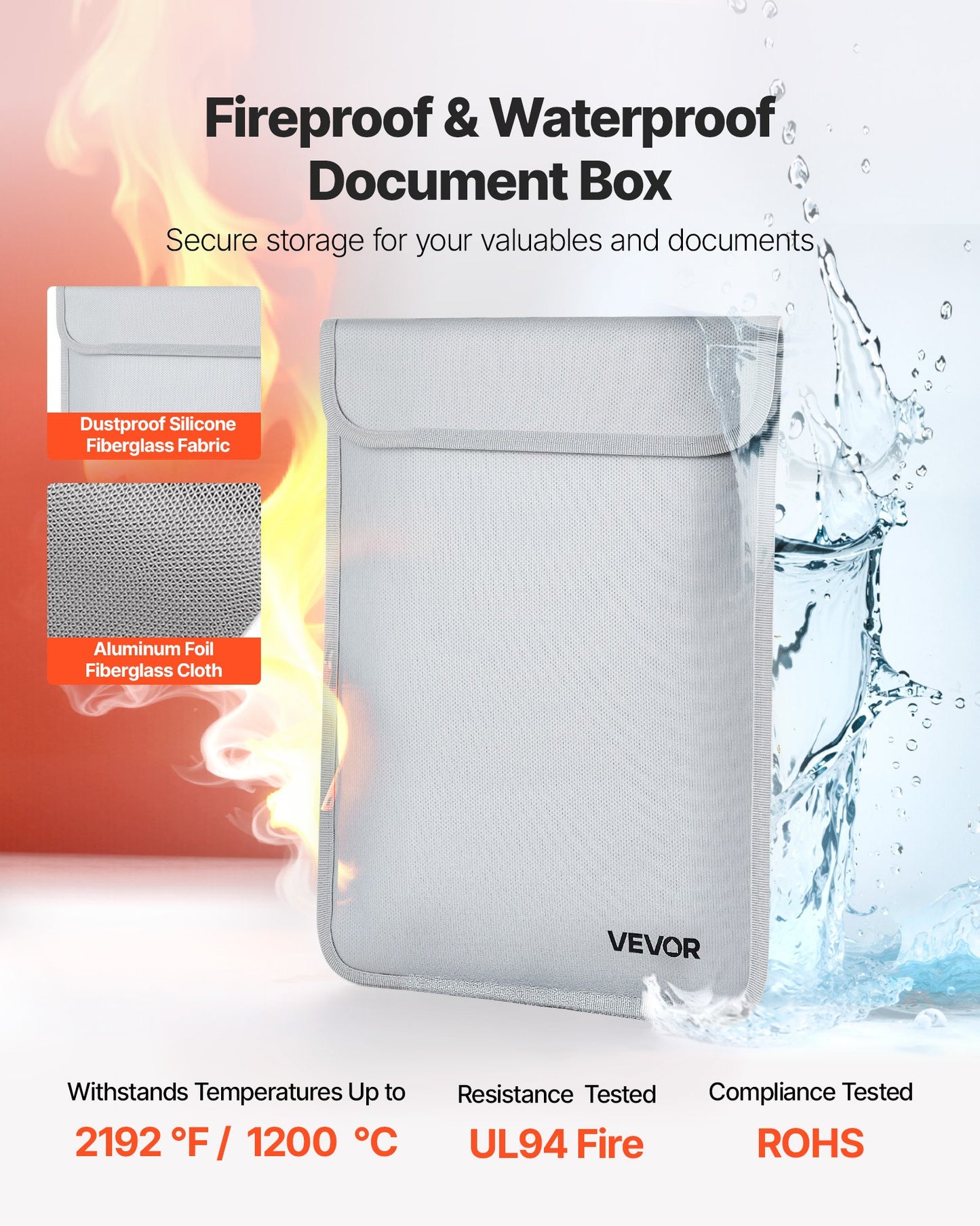 Fireproof Document Bag – alternate product view