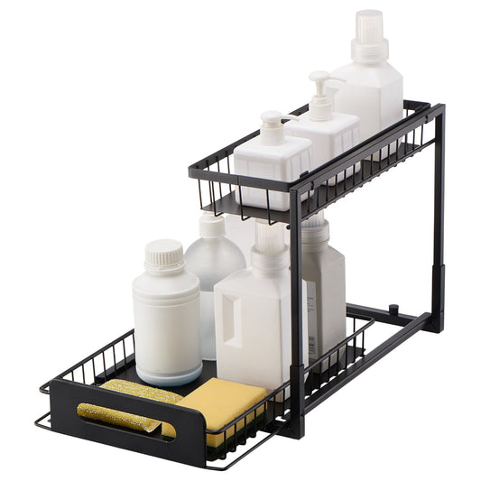 2-Tier Pull-Out Under Sink Organizer – main product view