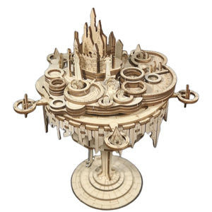 3D Wooden Castle Music Box | You Are My Sunshine DIY Puzzle – main product view