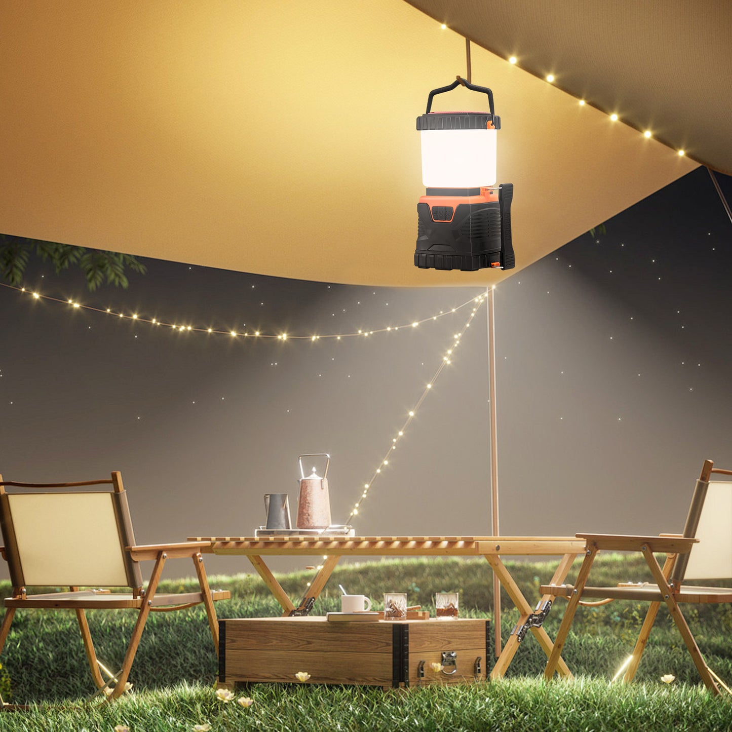 Battery Powered LED Camping Lantern – alternate product view