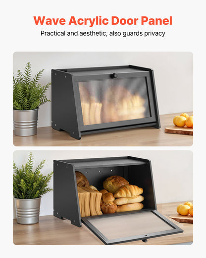 Large Bamboo Bread Box – additional product view