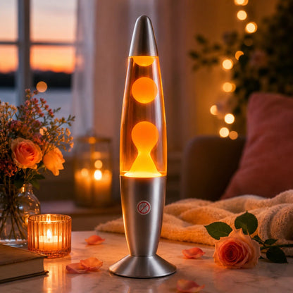 Modern Lava Lamp Motion Decorative Ambient Night Light Bedside Desk Table 110V