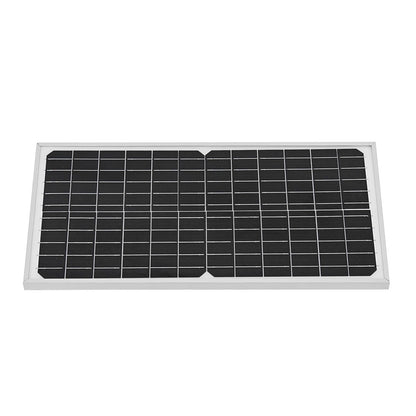 Solar Powered Vent Fan 16W Panel Dual Exhaust Fan Greenhouse Chicken Coop Kit