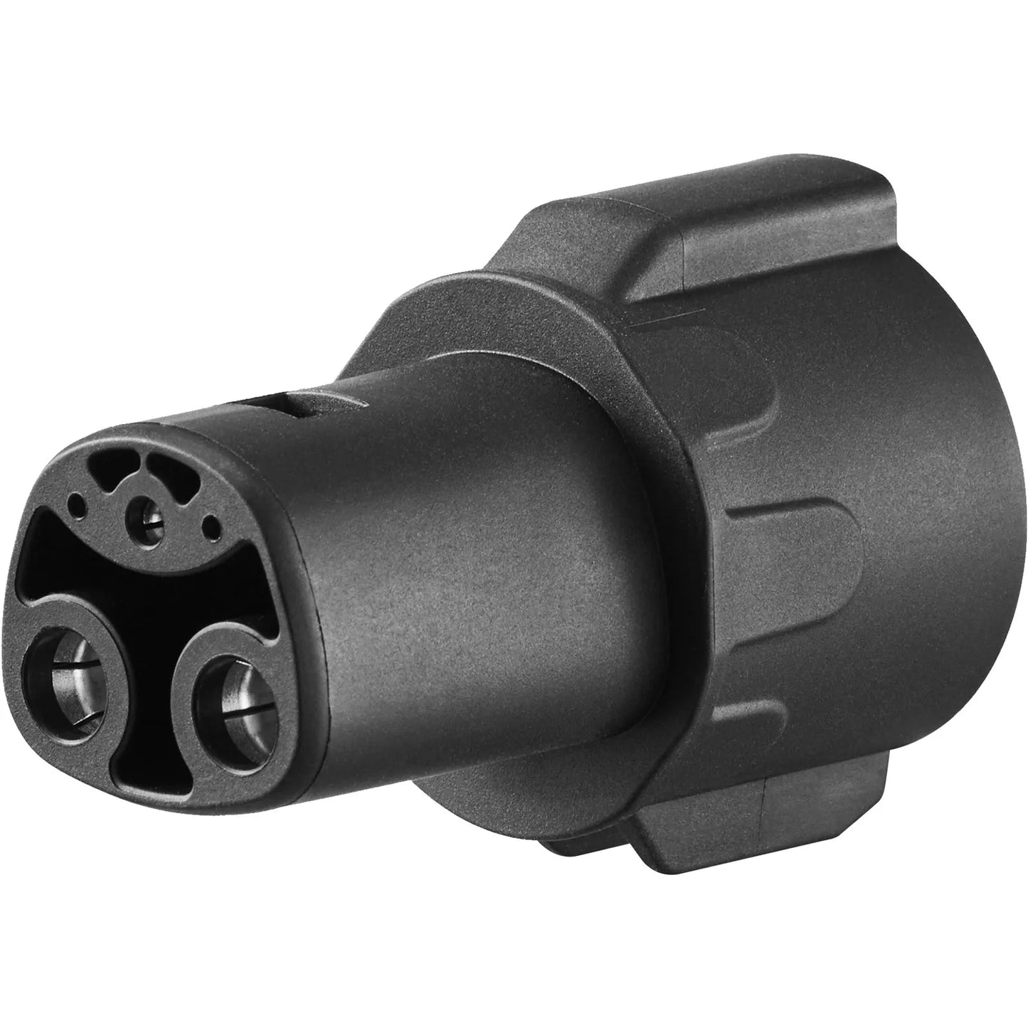 J1772 to NACS EV Charging Adapter 80A 240V Level 1/2 IP65 Locking – in-use product view 9