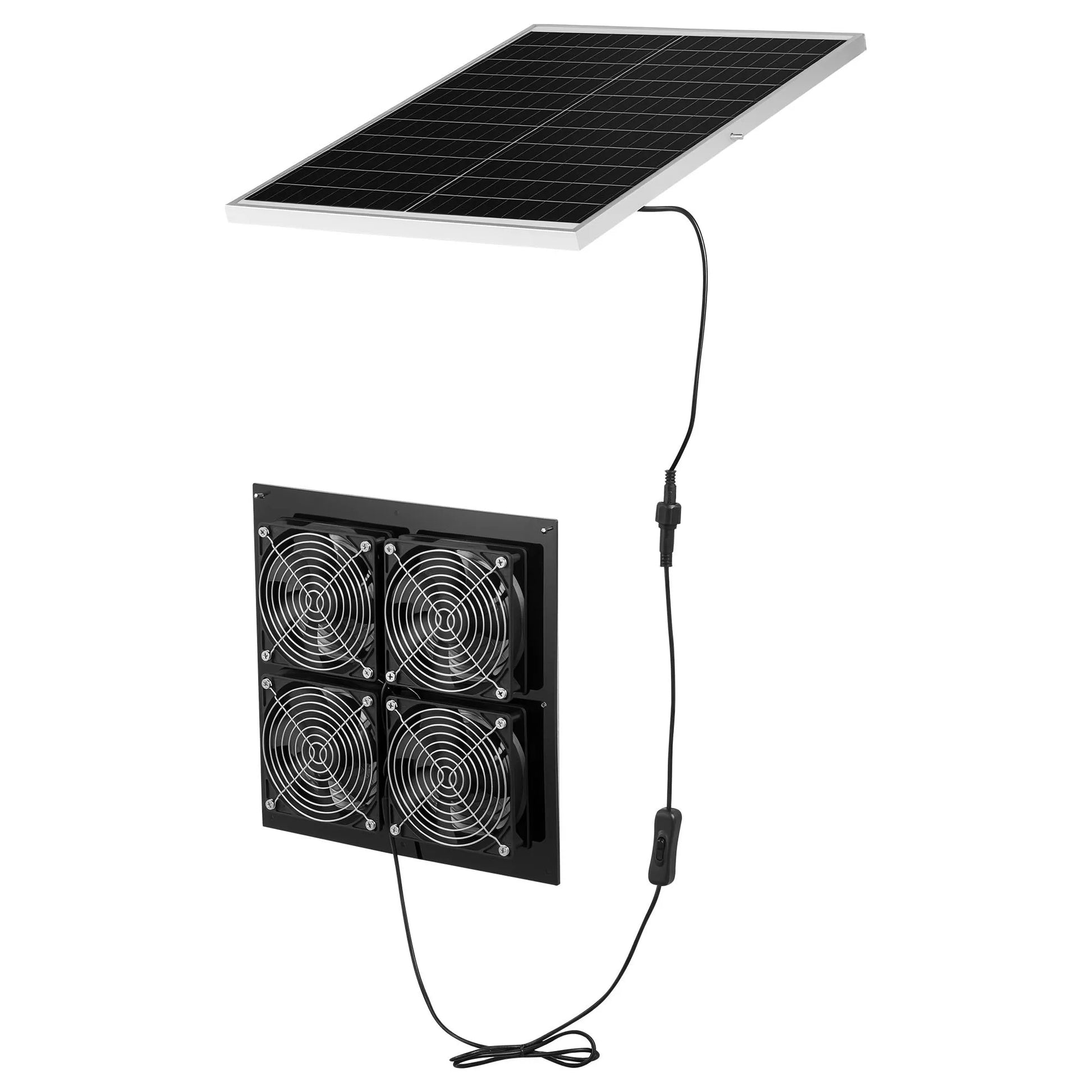 Solar Powered Exhaust Fan for Greenhouse & Chicken Coop – additional product view 9