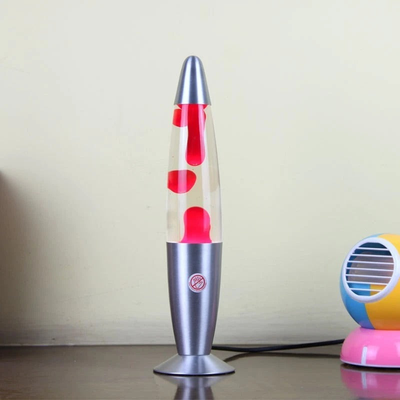 Modern Lava Lamp Motion Decorative Ambient Night Light Bedside Desk Table 110V