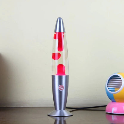 Modern Lava Lamp Motion Decorative Ambient Night Light Bedside Desk Table 110V